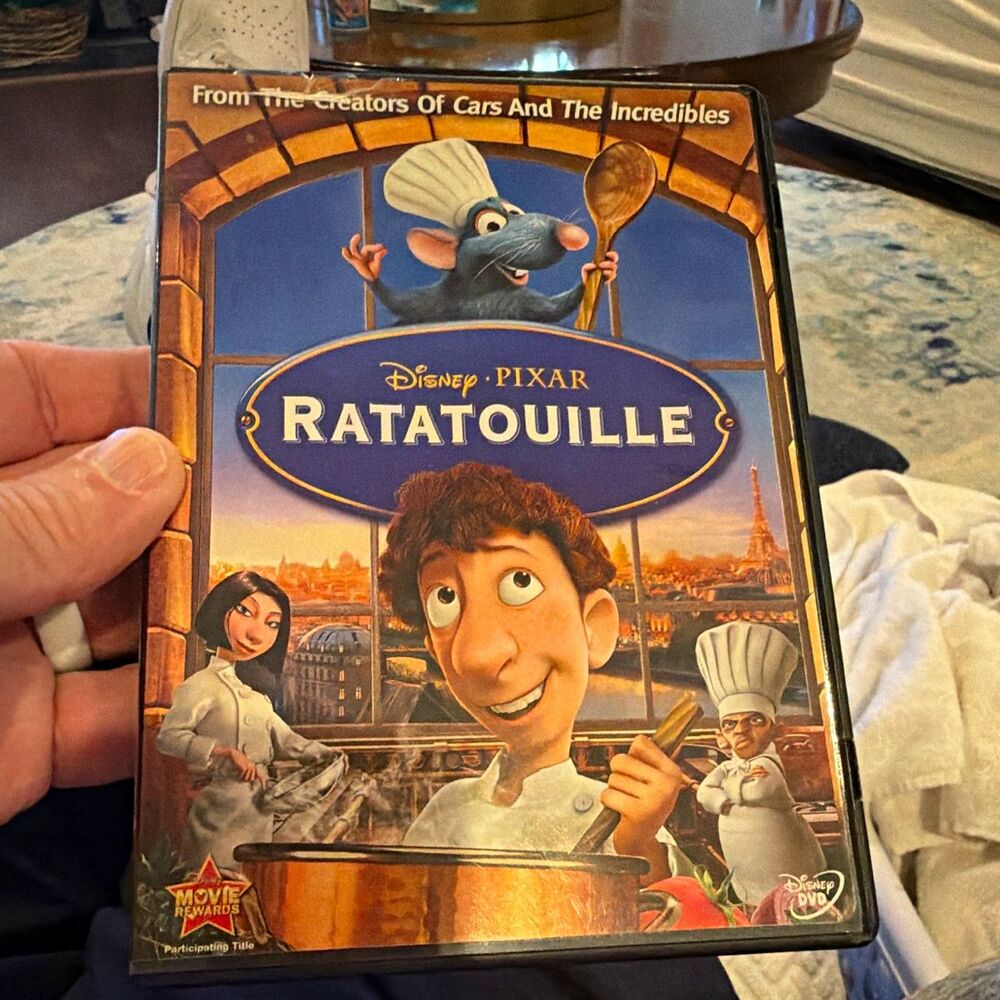 Walt Disney Pixar Ratatouille DVD 2007 G 111 Min Deleted Scenes NTSC